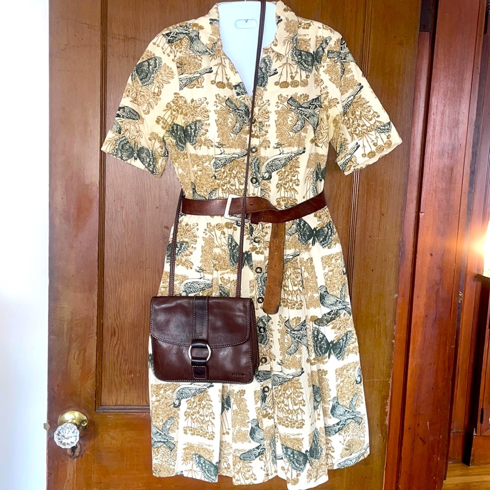 Anthropologie Corduroy Dress by Girls From Savoy - cute vintage look!